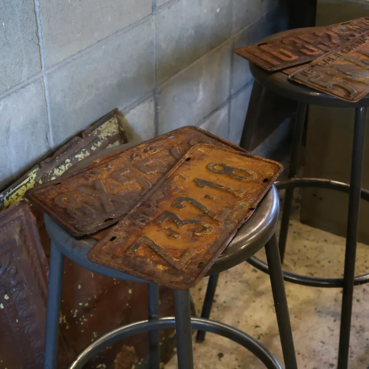 40's NEW YORK ビンテージ ナンバープレート