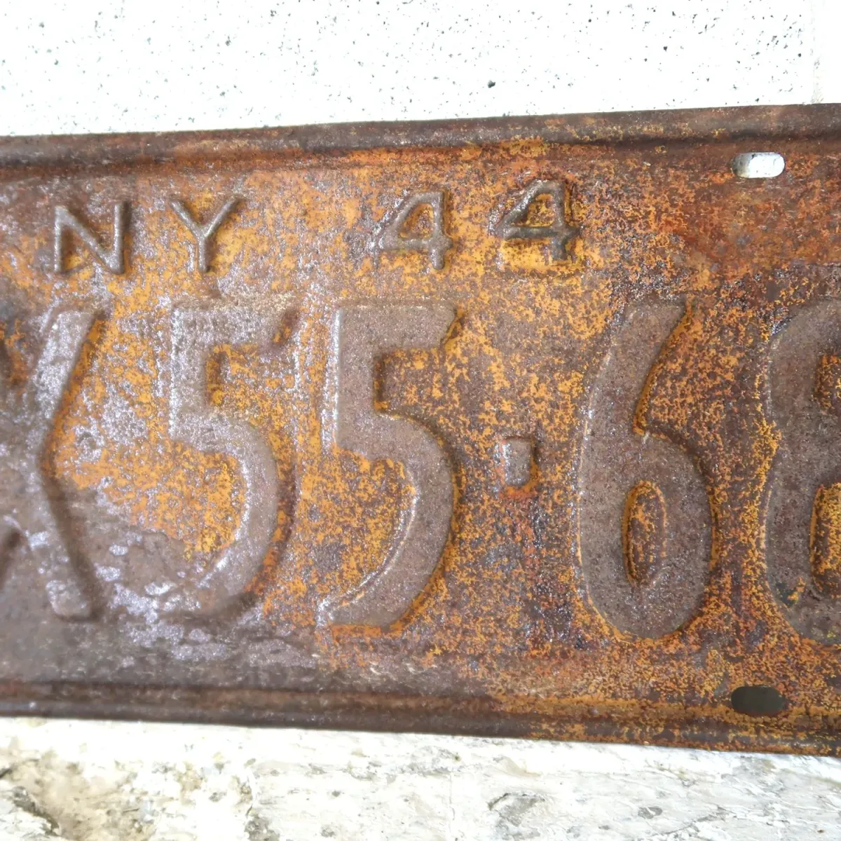 40's NEW YORK ビンテージ ナンバープレート