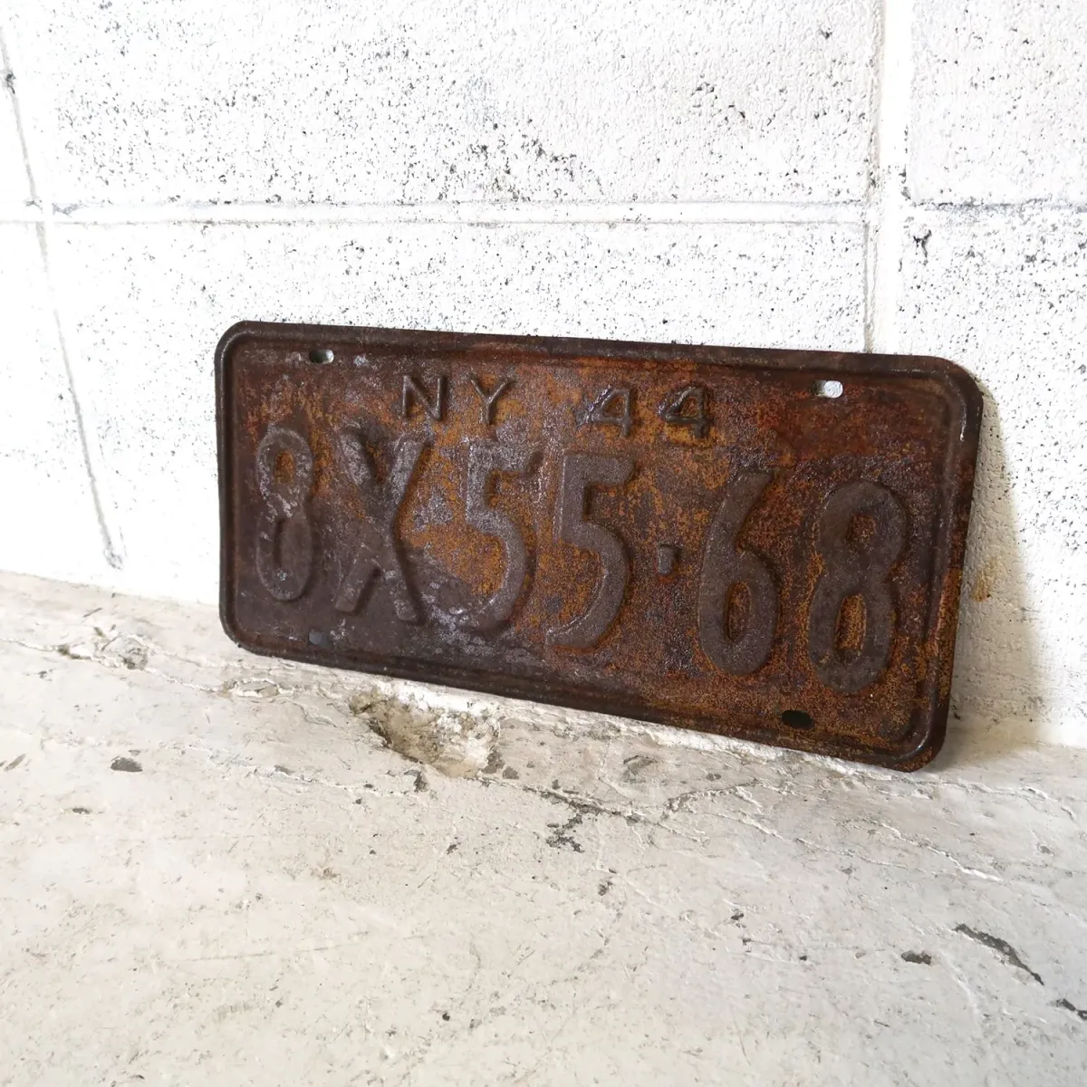 40's NEW YORK ビンテージ ナンバープレート