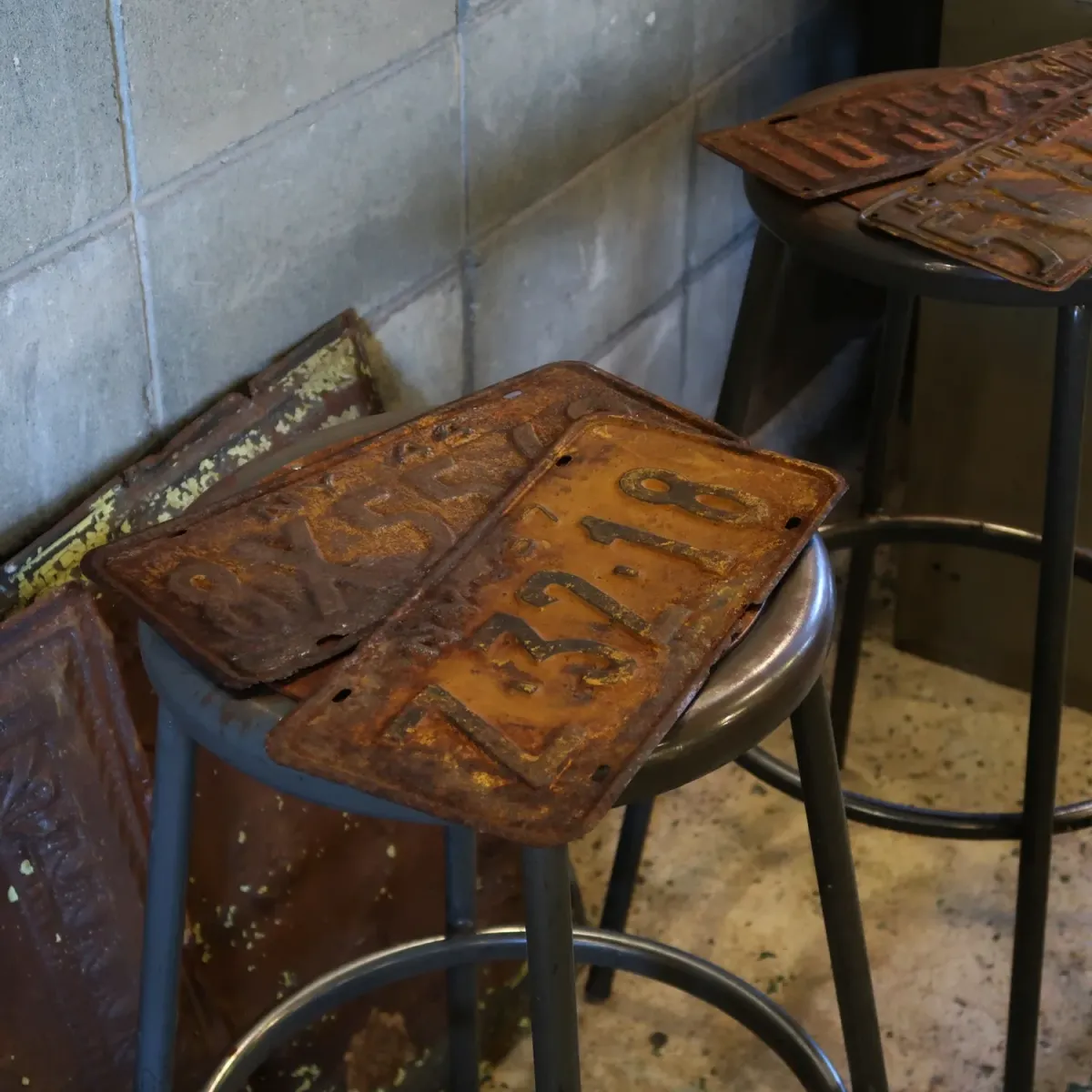 30's NEW YORK ビンテージ ナンバープレート