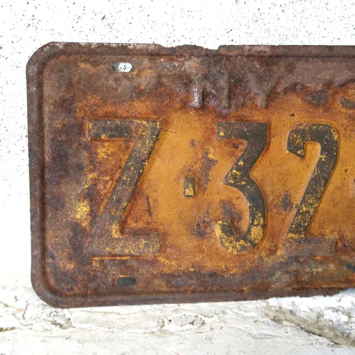 30's NEW YORK ビンテージ ナンバープレート