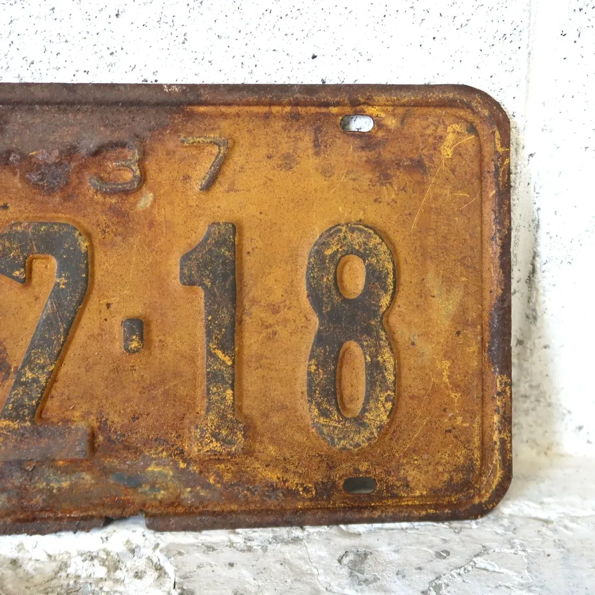 30's NEW YORK ビンテージ ナンバープレート