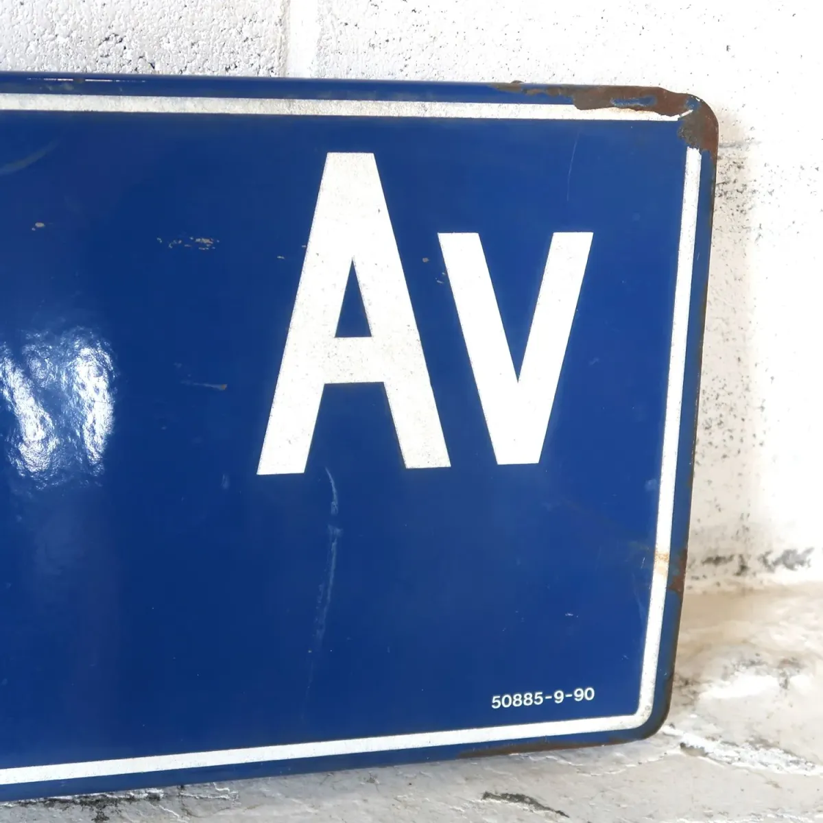 ビンテージ 両面ストリートサイン ホーロー