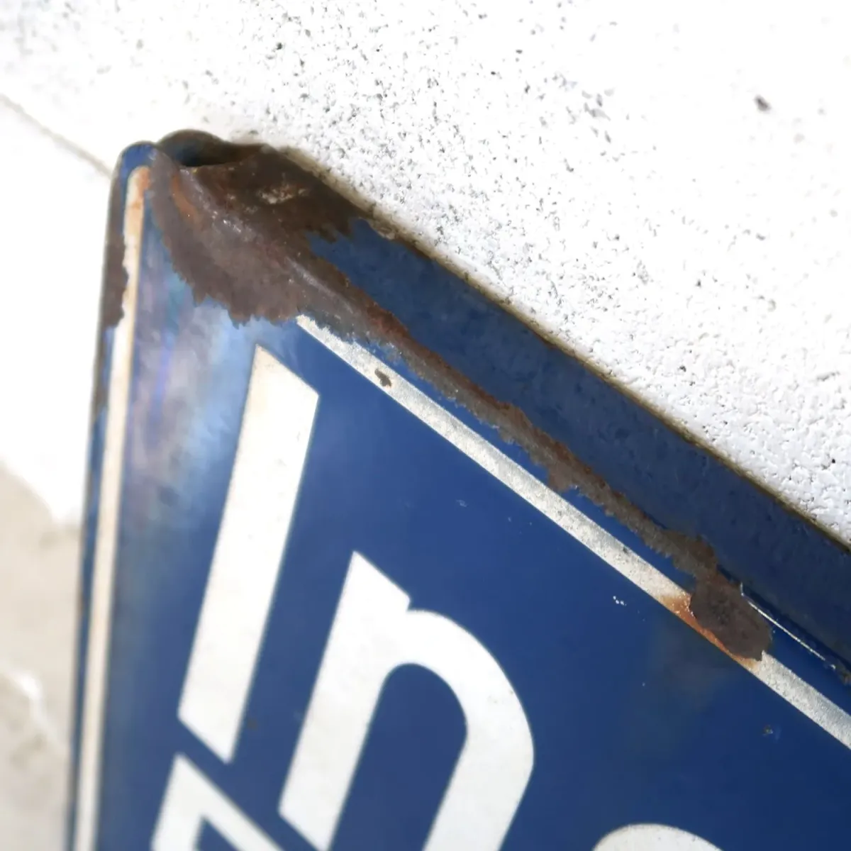 ビンテージ 両面ストリートサイン ホーロー