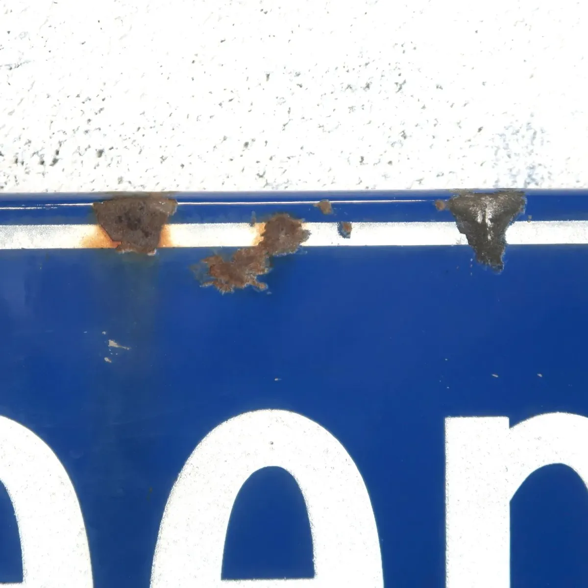 ビンテージ 両面ストリートサイン ホーロー