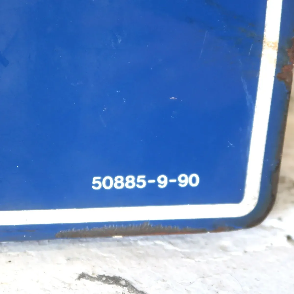 ビンテージ 両面ストリートサイン ホーロー