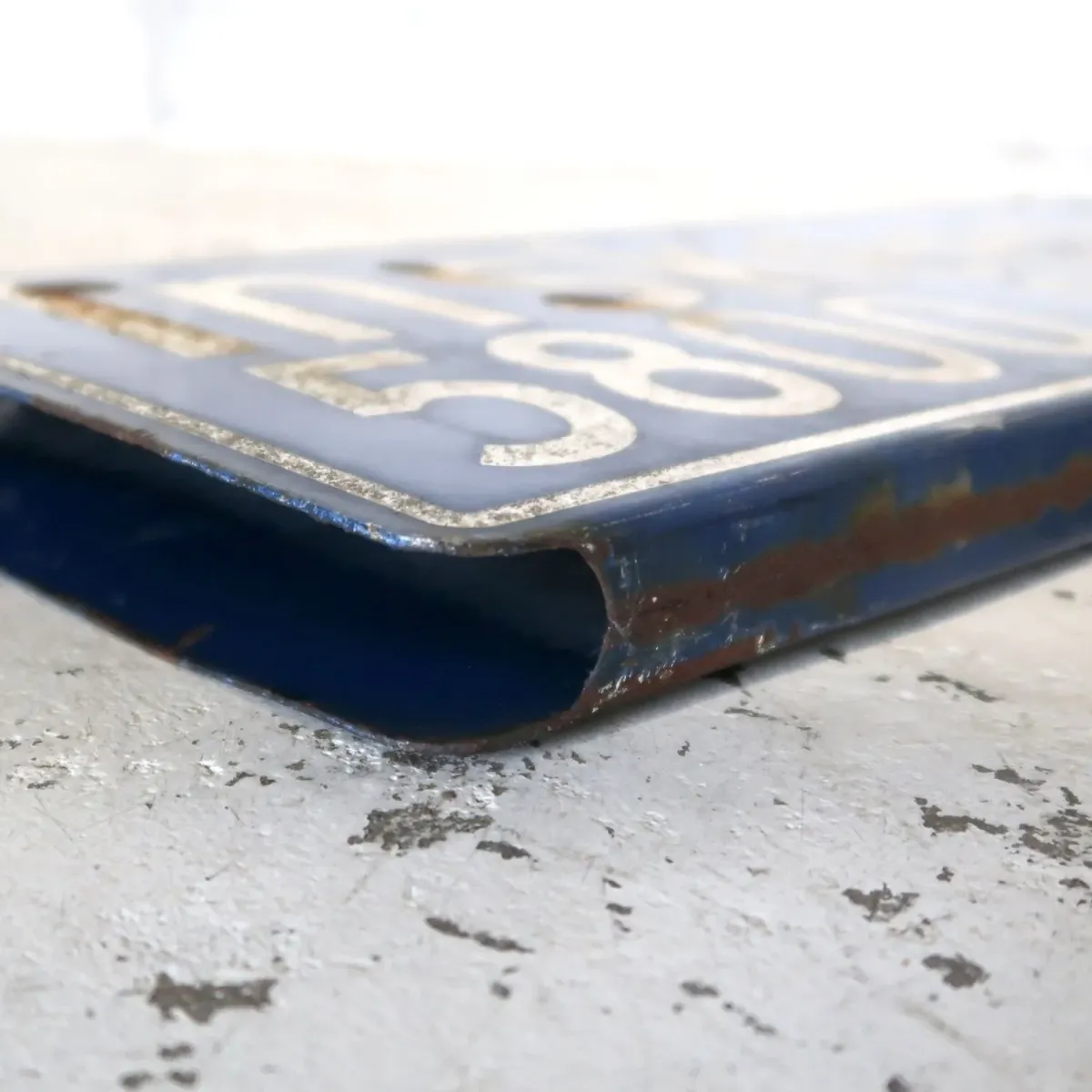 ビンテージ 両面ストリートサイン ホーロー