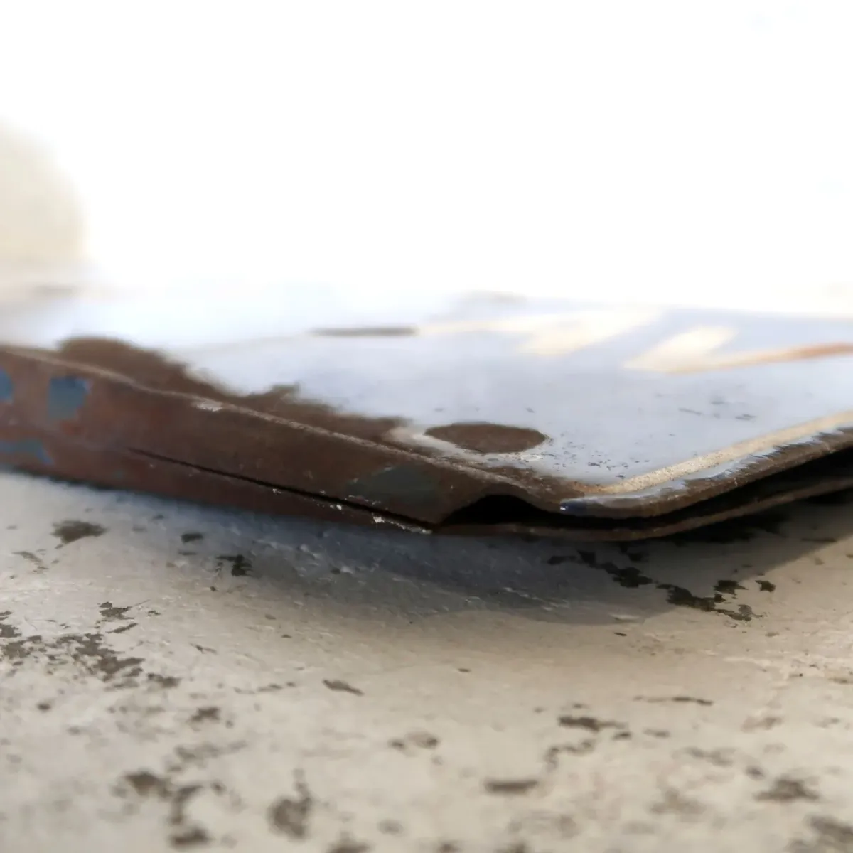 ビンテージ 両面ストリートサイン ホーロー