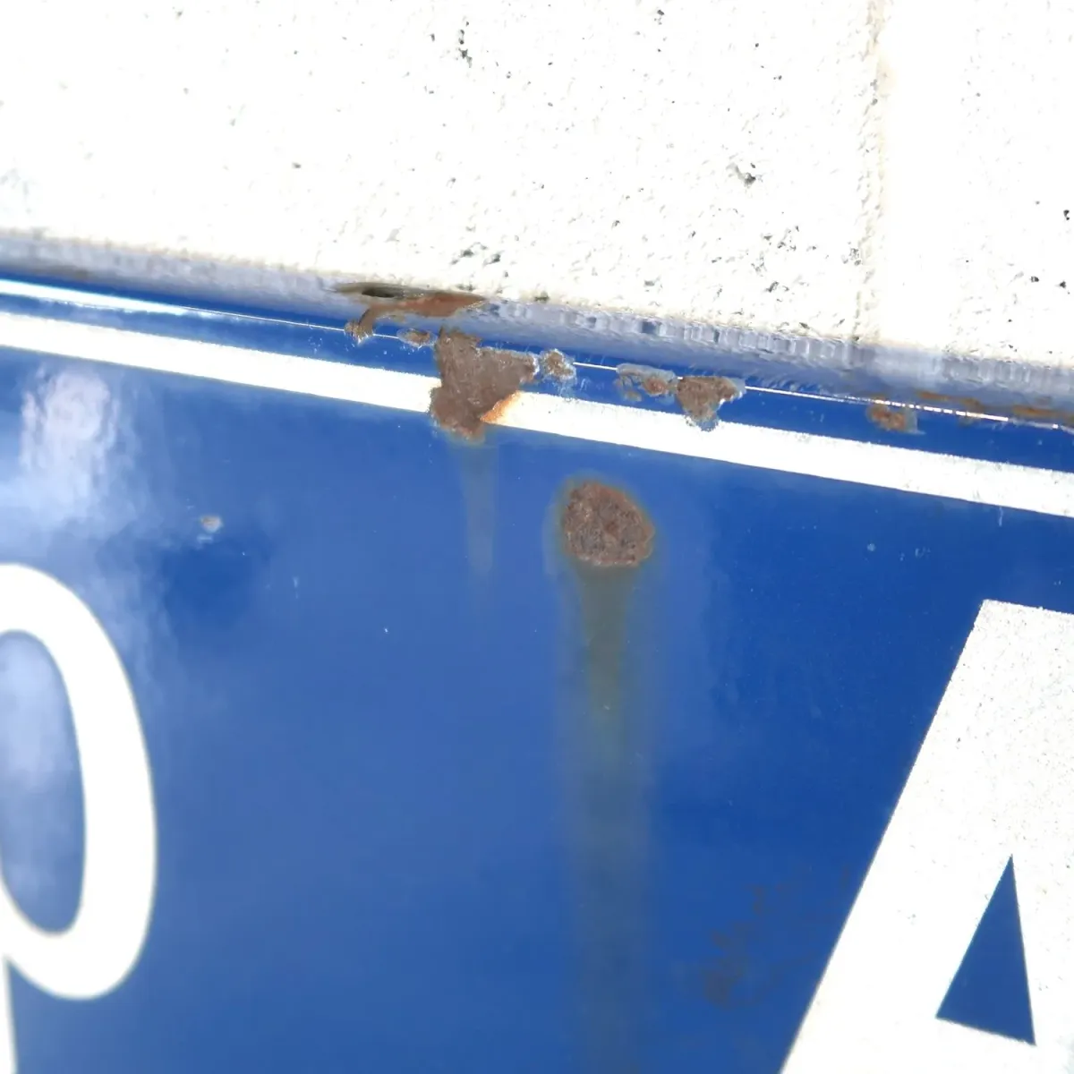 ビンテージ 両面ストリートサイン ホーロー