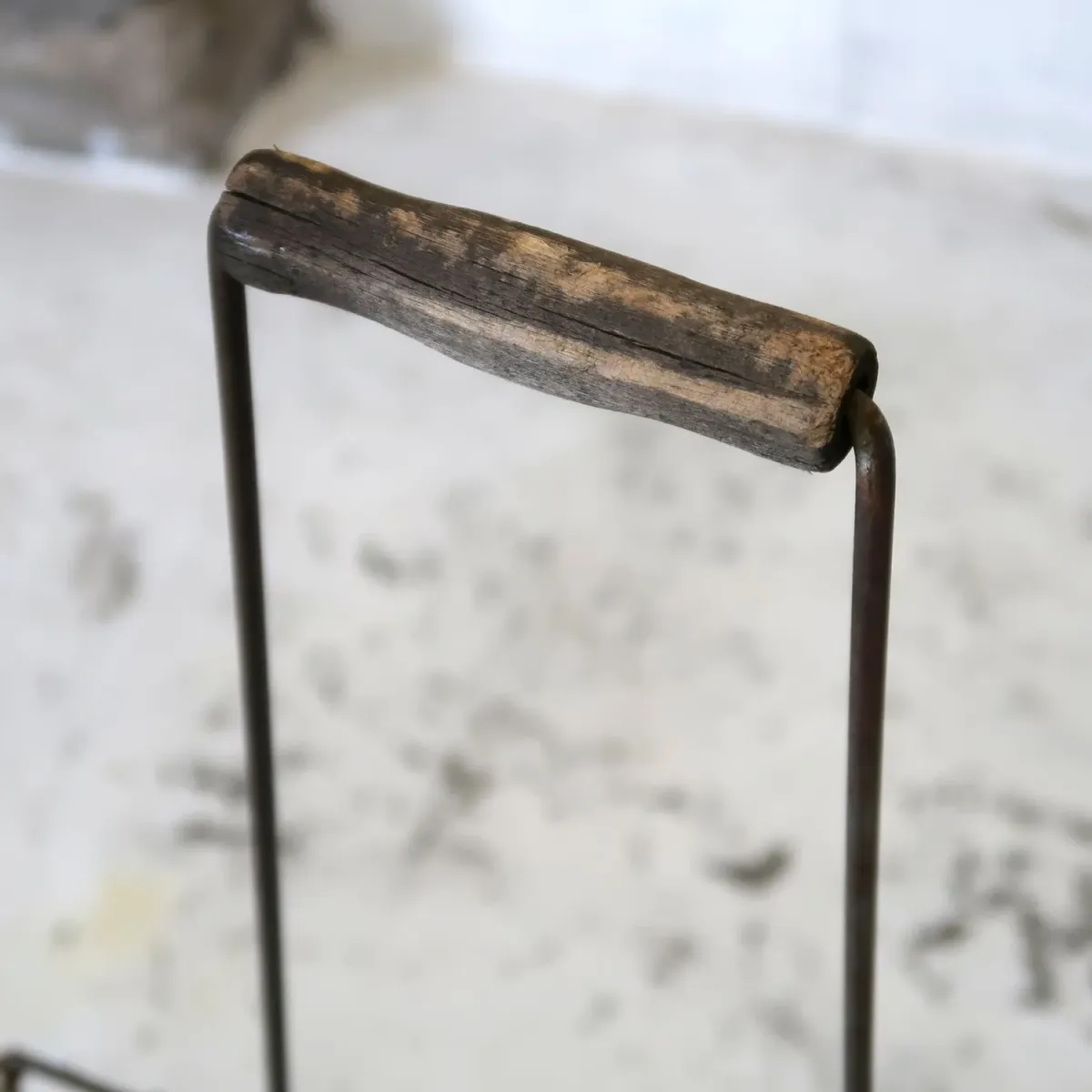 ビンテージ ワイヤーメタル ショッピングカート