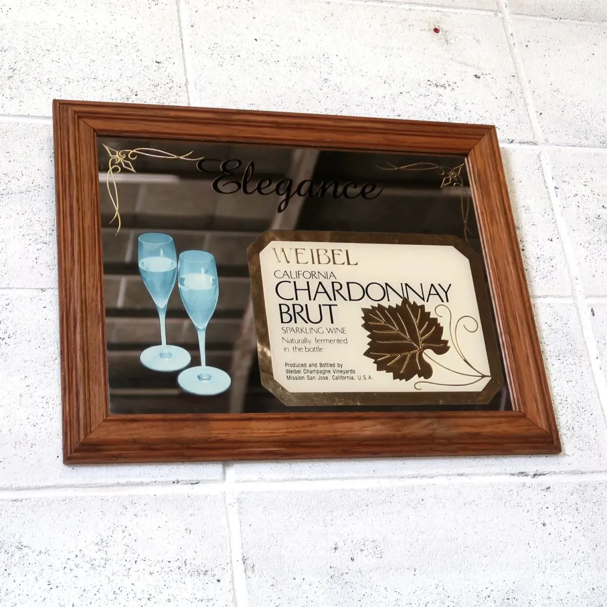 WEIBEL ビンテージ パブミラー