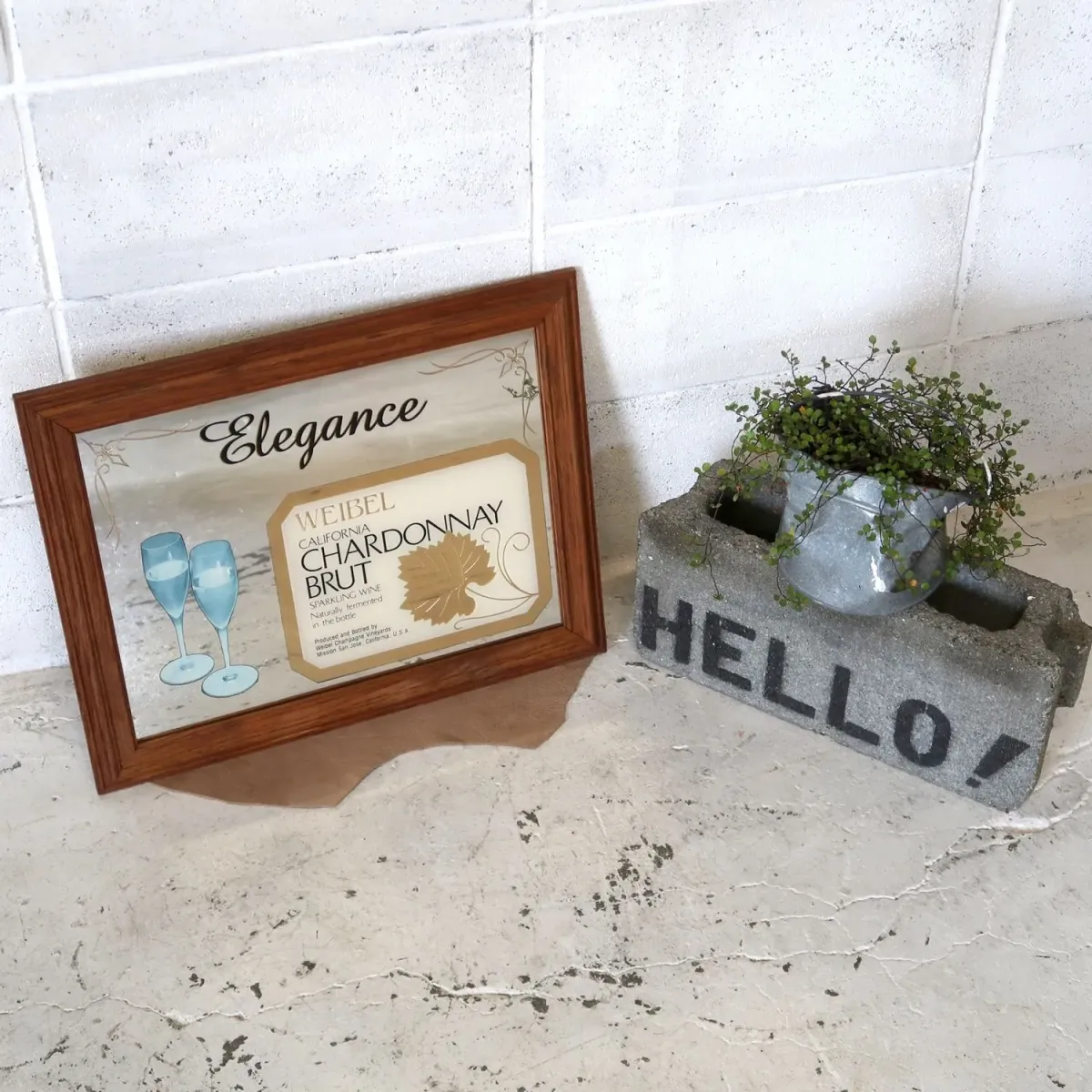 WEIBEL ビンテージ パブミラー