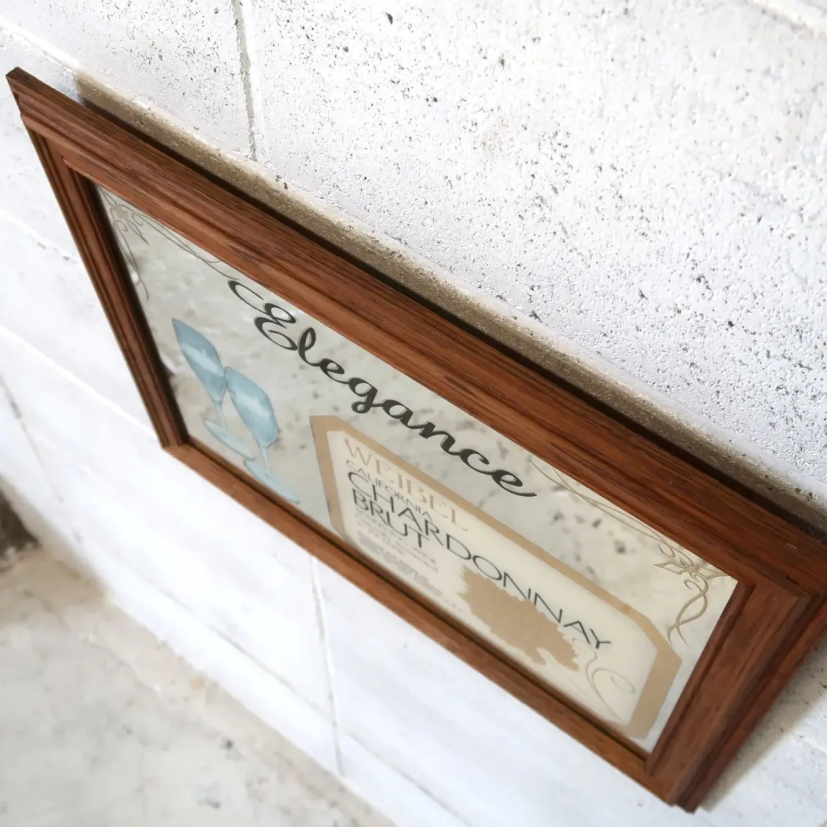 WEIBEL ビンテージ パブミラー