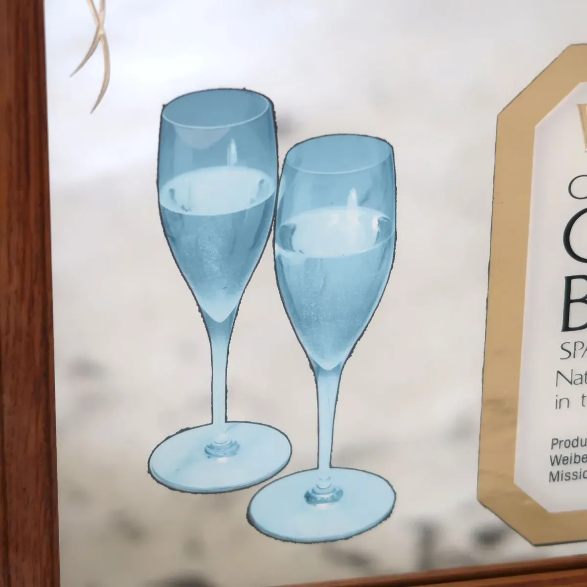 WEIBEL ビンテージ パブミラー