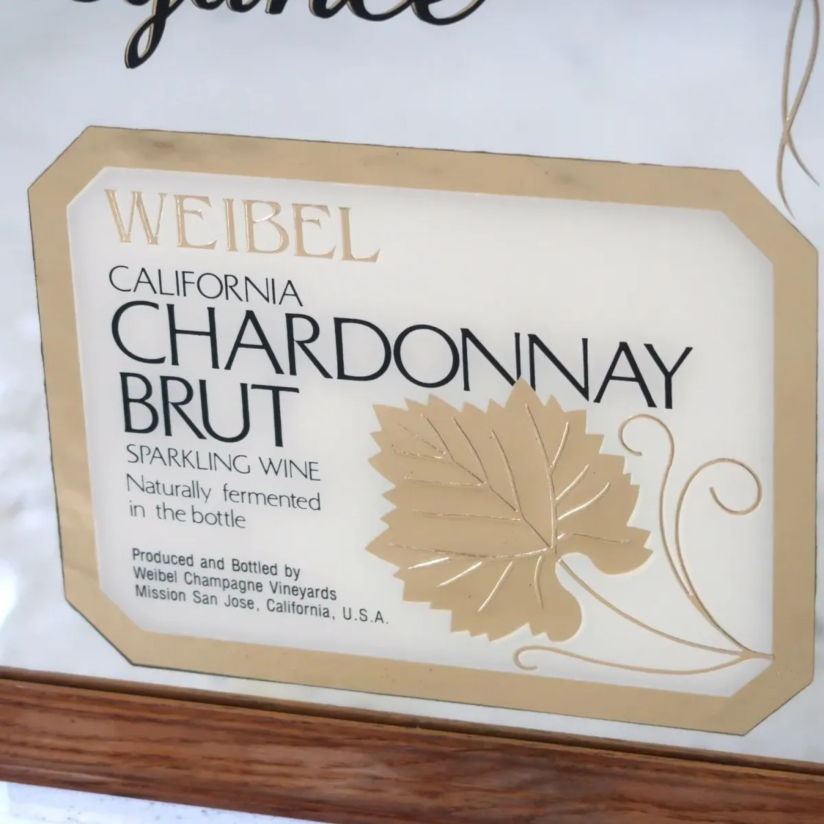 WEIBEL ビンテージ パブミラー