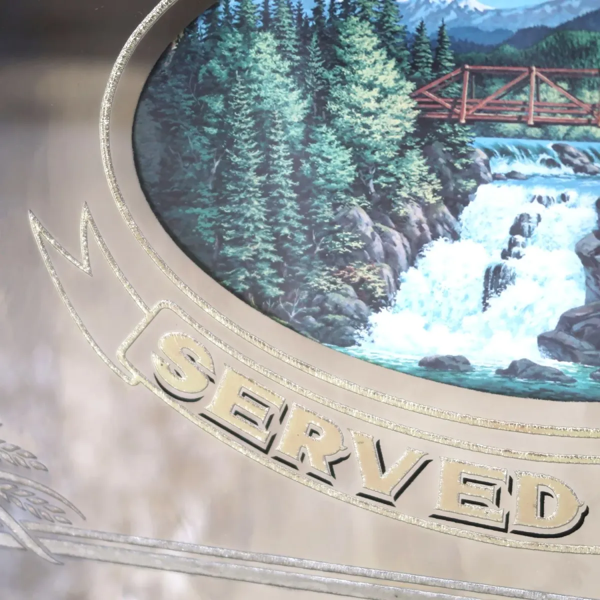 OLYMPIA BEER ビンテージ パブミラー