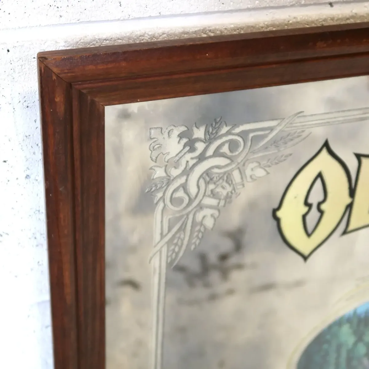 OLYMPIA BEER ビンテージ パブミラー