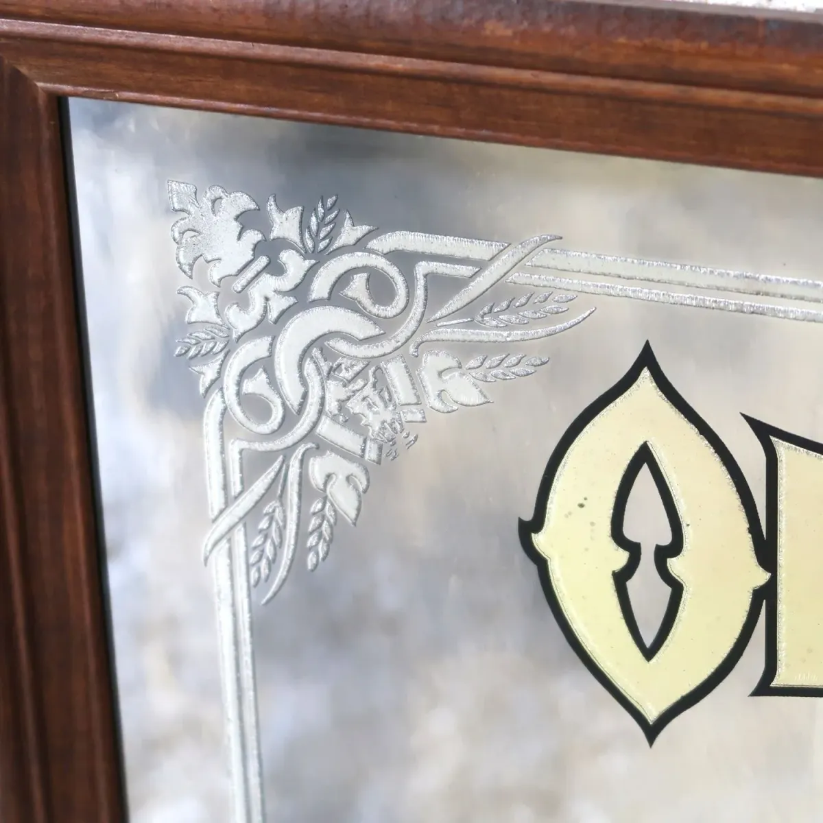 OLYMPIA BEER ビンテージ パブミラー