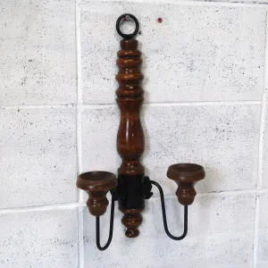 ビンテージ キャンドルホルダー 壁掛け