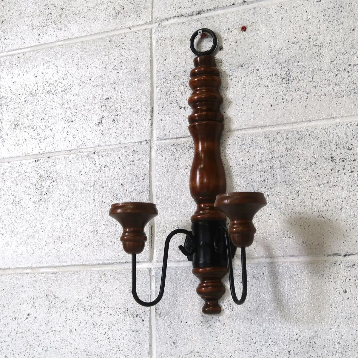 ビンテージ キャンドルホルダー 壁掛け