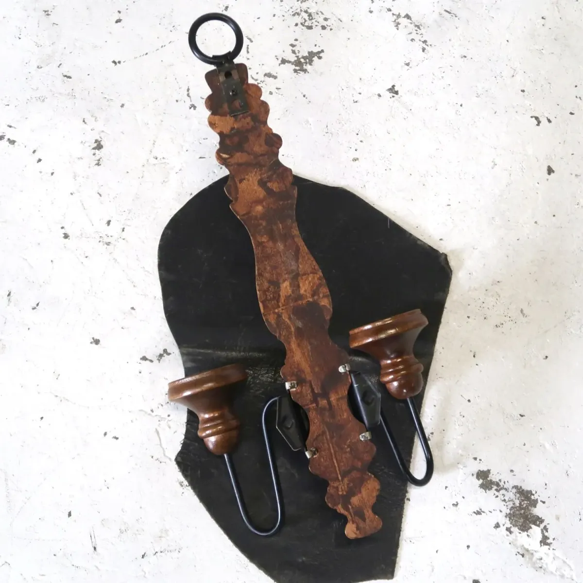 ビンテージ キャンドルホルダー 壁掛け