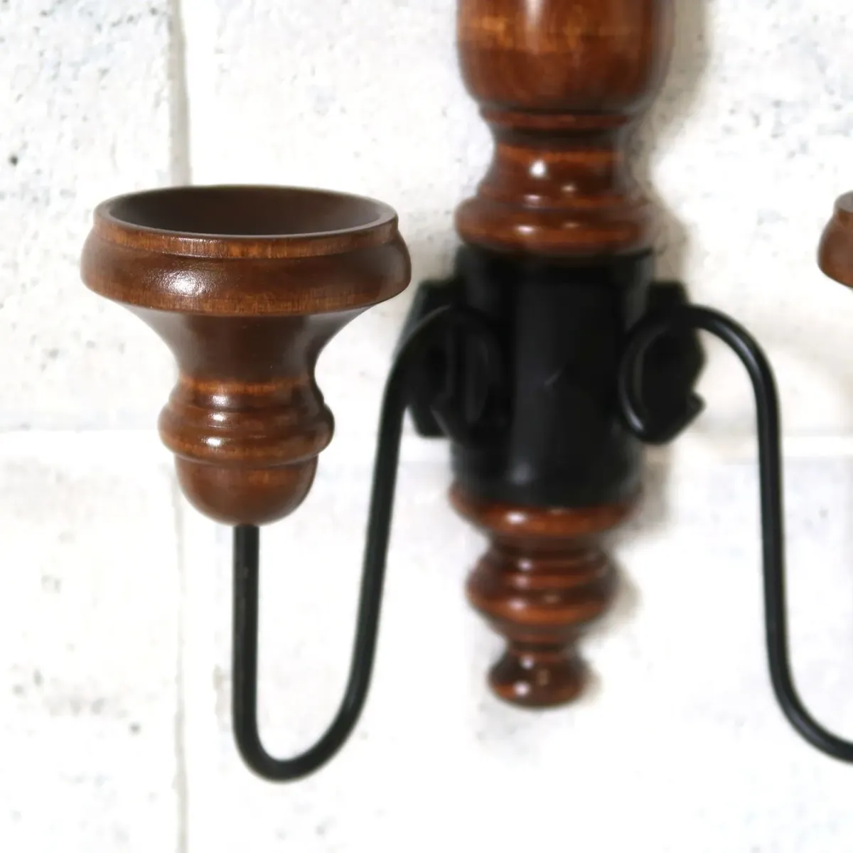 ビンテージ キャンドルホルダー 壁掛け