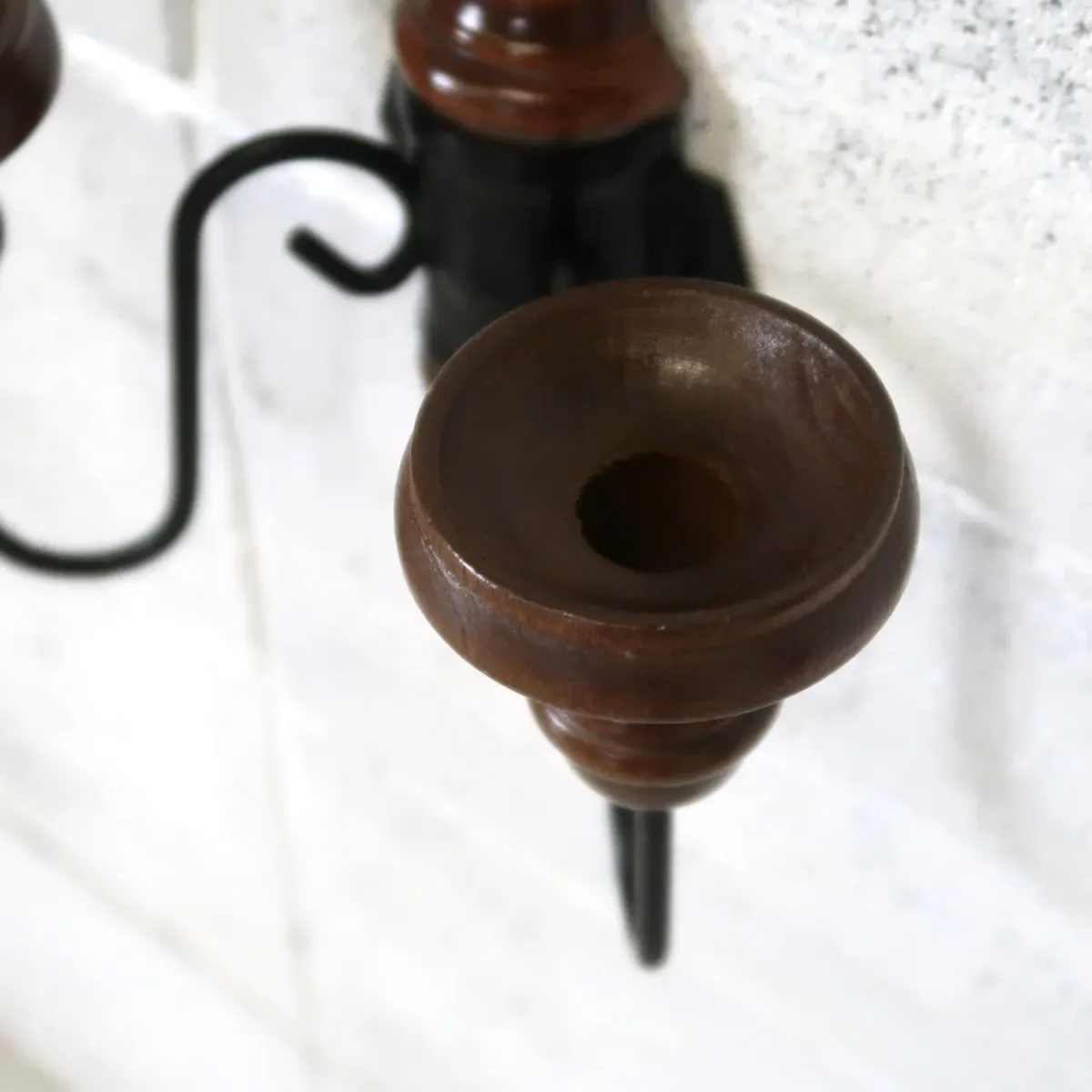 ビンテージ キャンドルホルダー 壁掛け