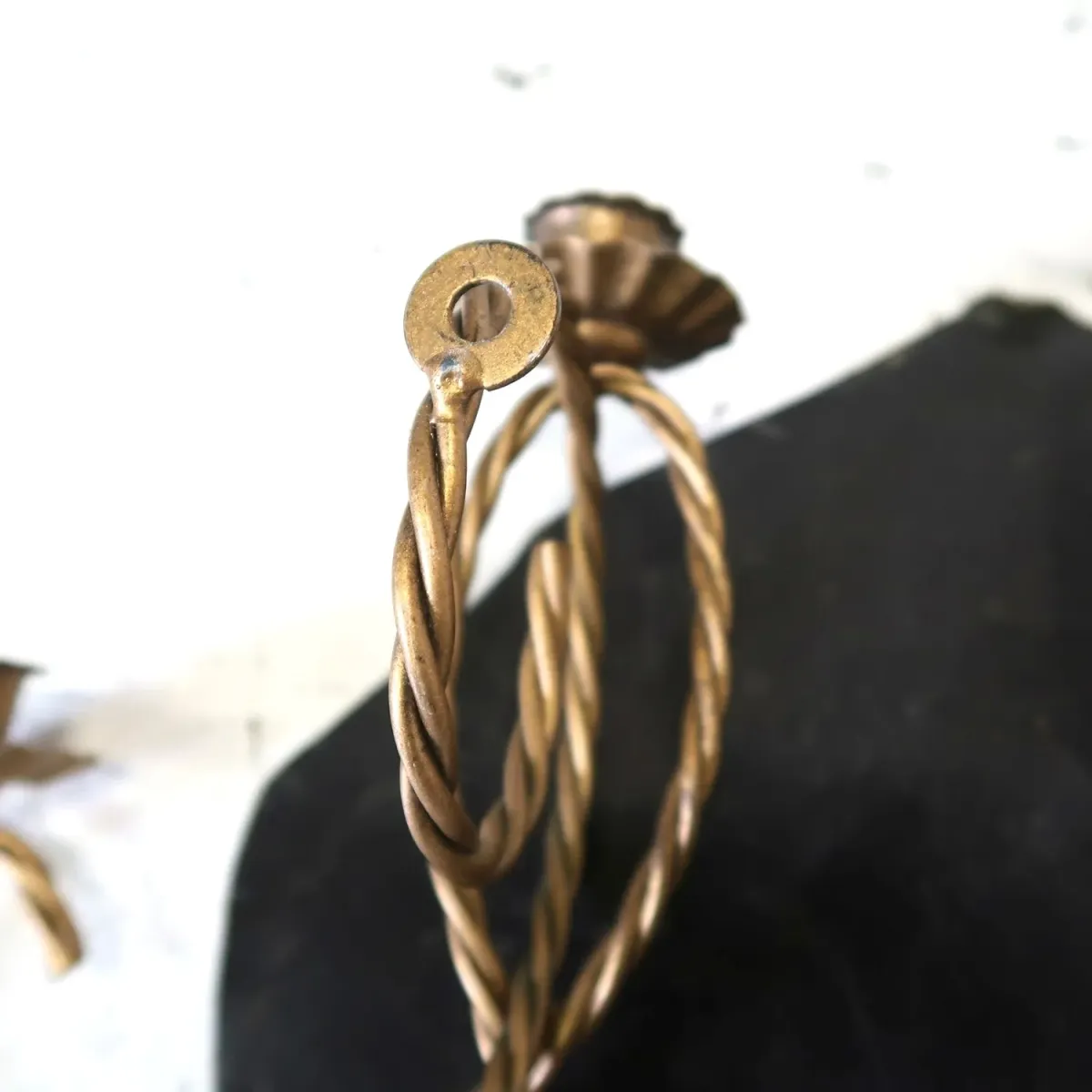 ビンテージ キャンドルホルダー 壁掛け