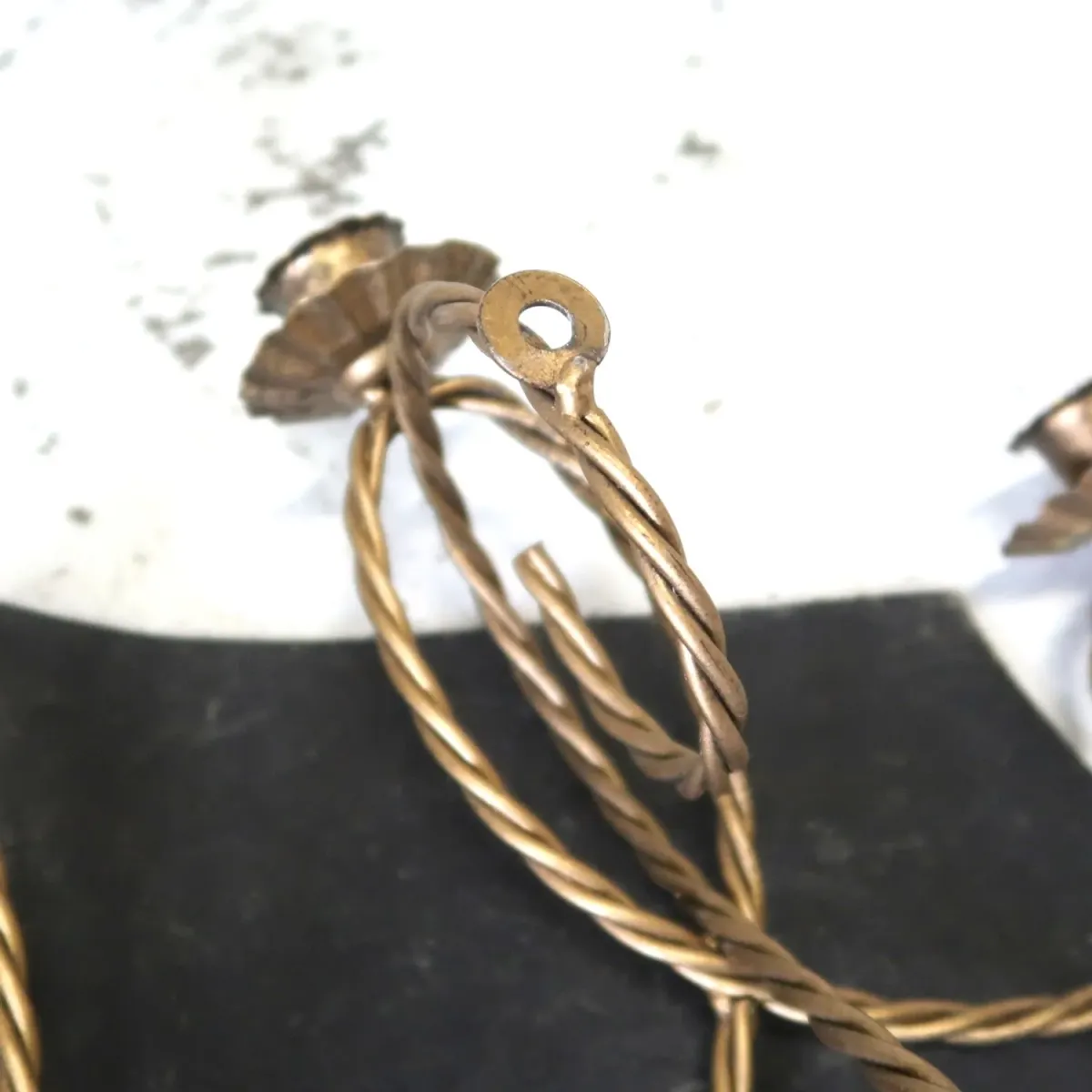 ビンテージ キャンドルホルダー 壁掛け