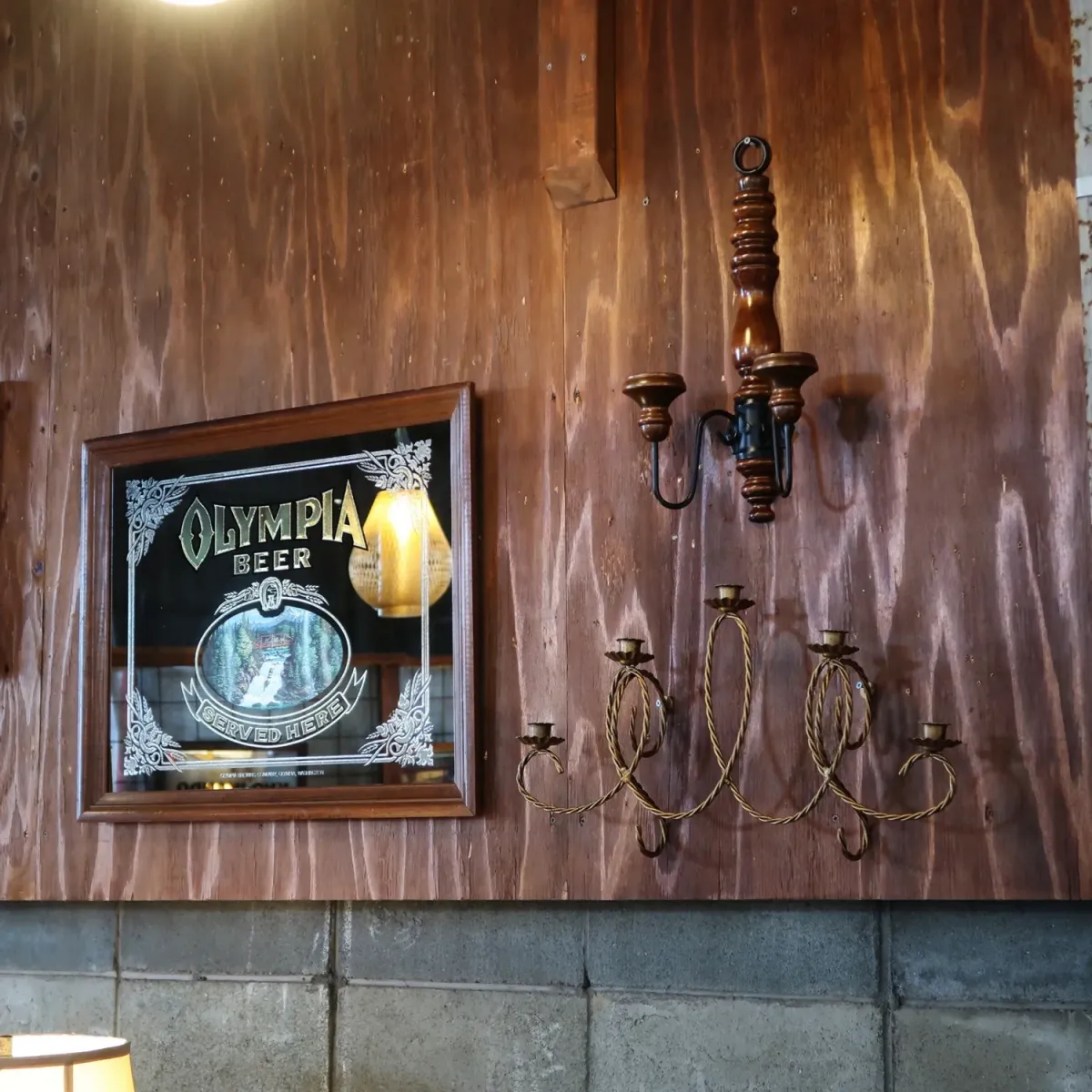 ビンテージ キャンドルホルダー 壁掛け