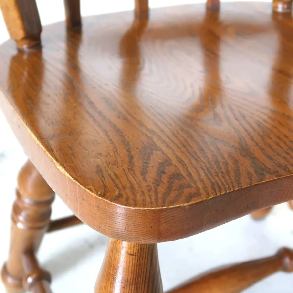 Virginia House アンティーク ウッド ウィンザーチェア オーク