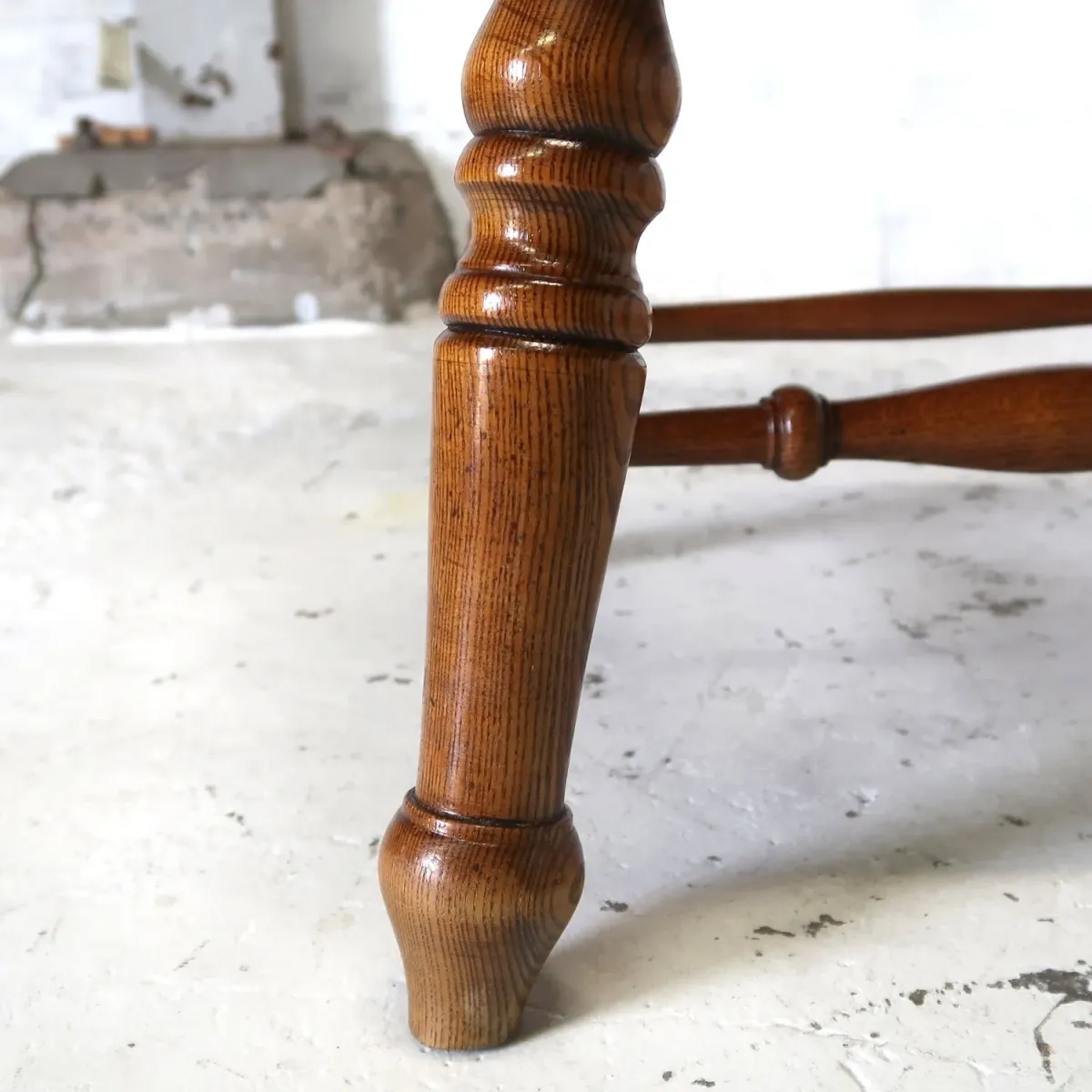 Virginia House アンティーク ウッド ウィンザーチェア オーク