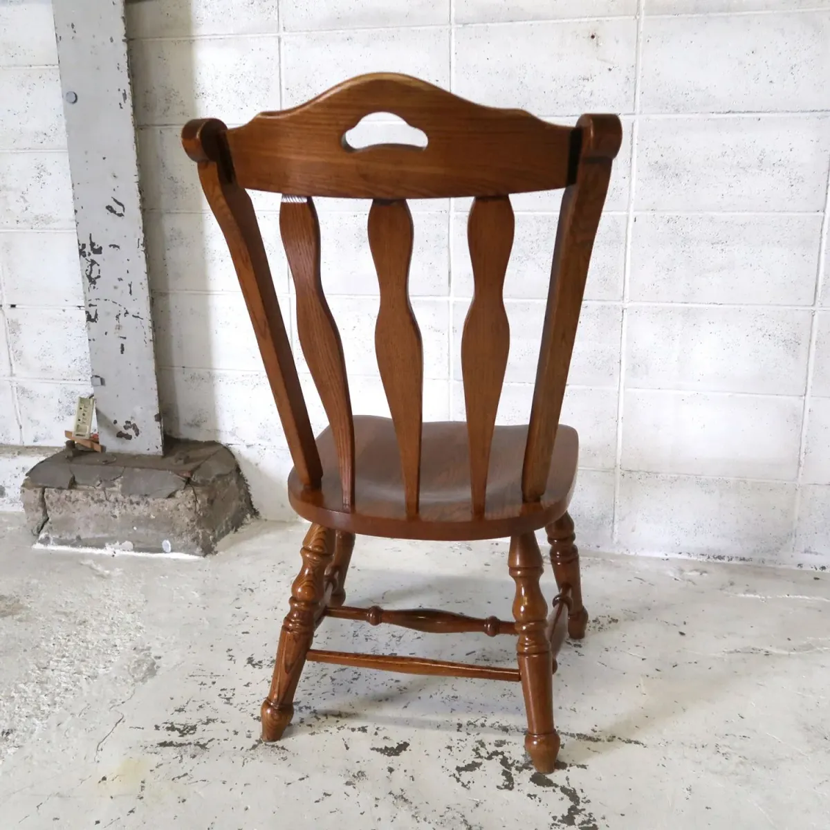 Virginia House アンティーク ウッド ウィンザーチェア オーク