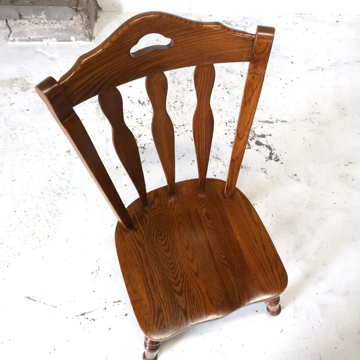 Virginia House アンティーク ウッド ウィンザーチェア オーク