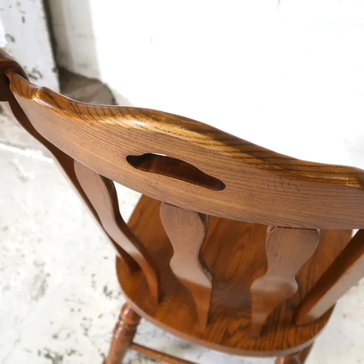 Virginia House アンティーク ウッド ウィンザーチェア オーク