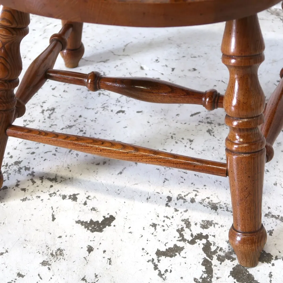 Virginia House アンティーク ウッド ウィンザーチェア オーク