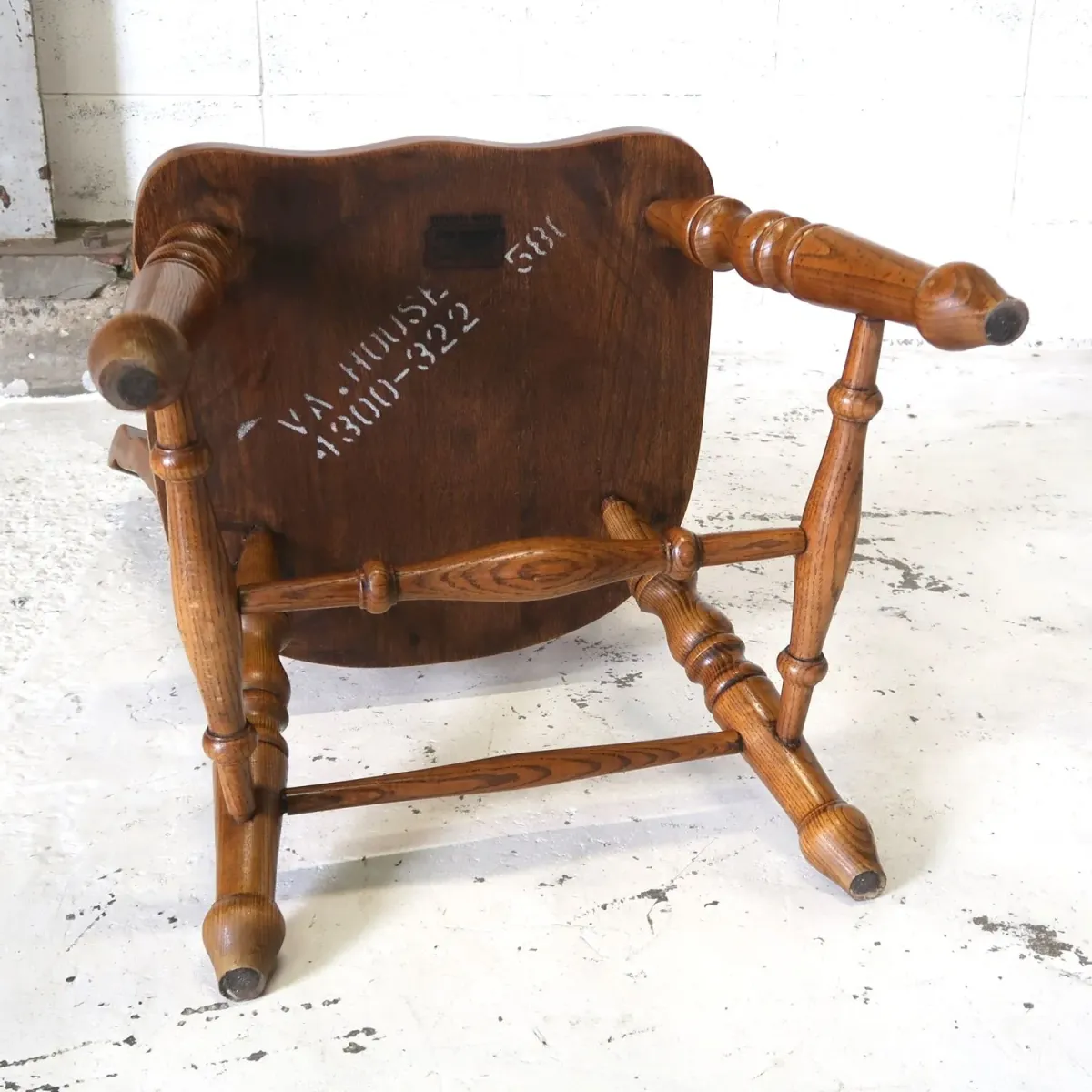 Virginia House アンティーク ウッド ウィンザーチェア オーク