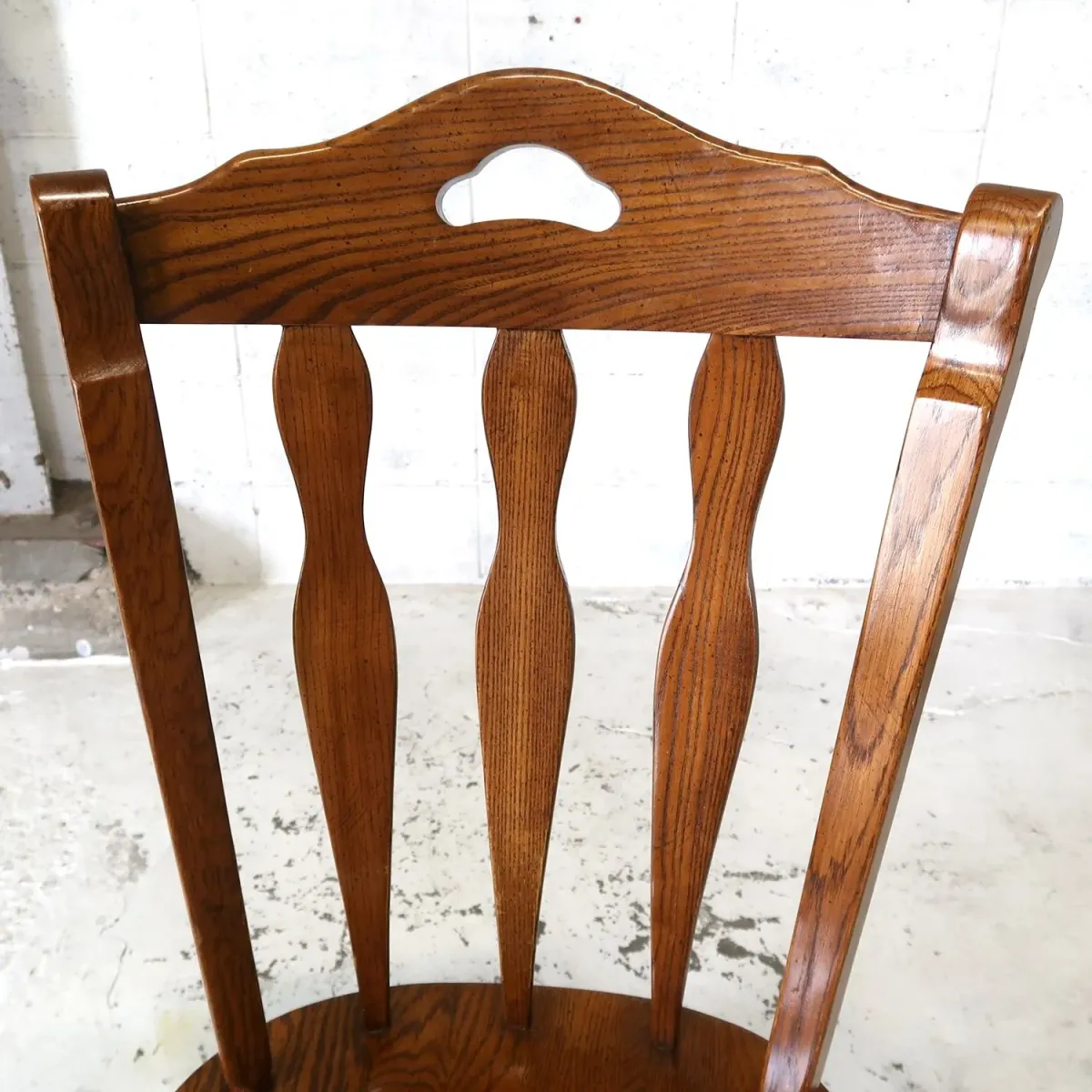 Virginia House アンティーク ウッド ウィンザーチェア オーク