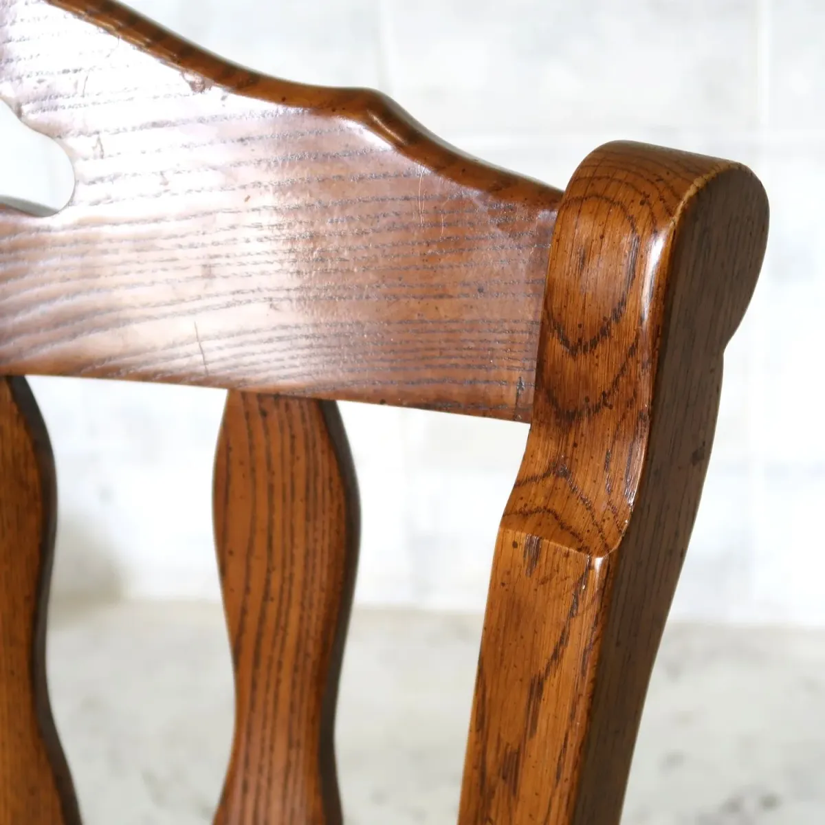 Virginia House アンティーク ウッド ウィンザーチェア オーク