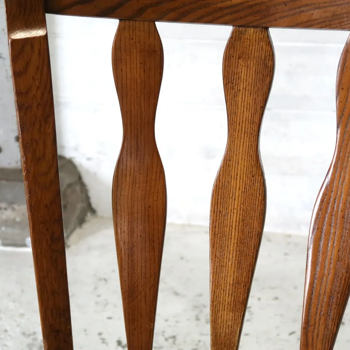 Virginia House アンティーク ウッド ウィンザーチェア オーク