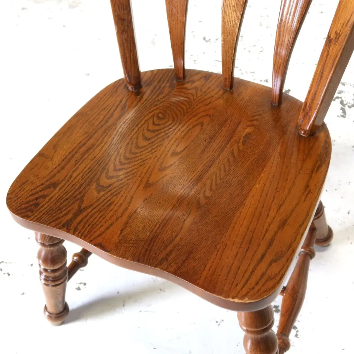 Virginia House アンティーク ウッド ウィンザーチェア オーク