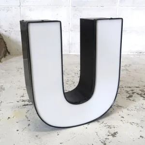 ビンテージ レターサイン U