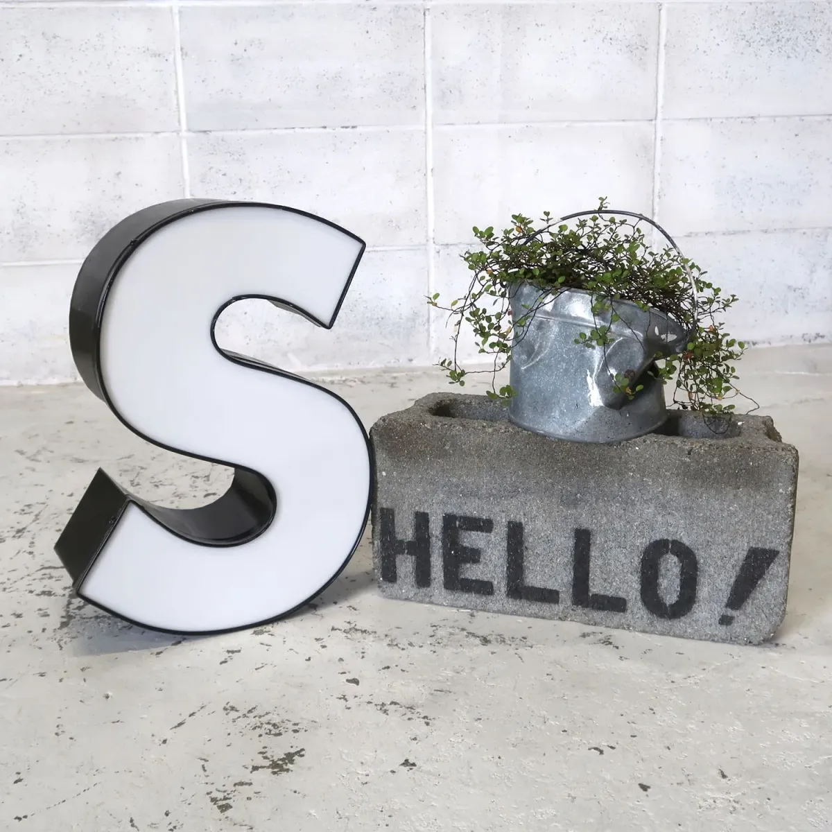 ビンテージ レターサイン S