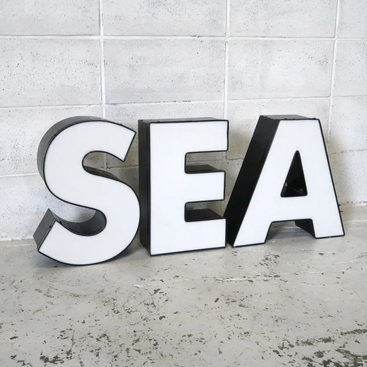 ビンテージ レターサイン S