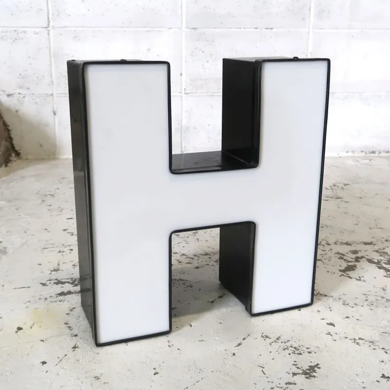 ビンテージ レターサイン H