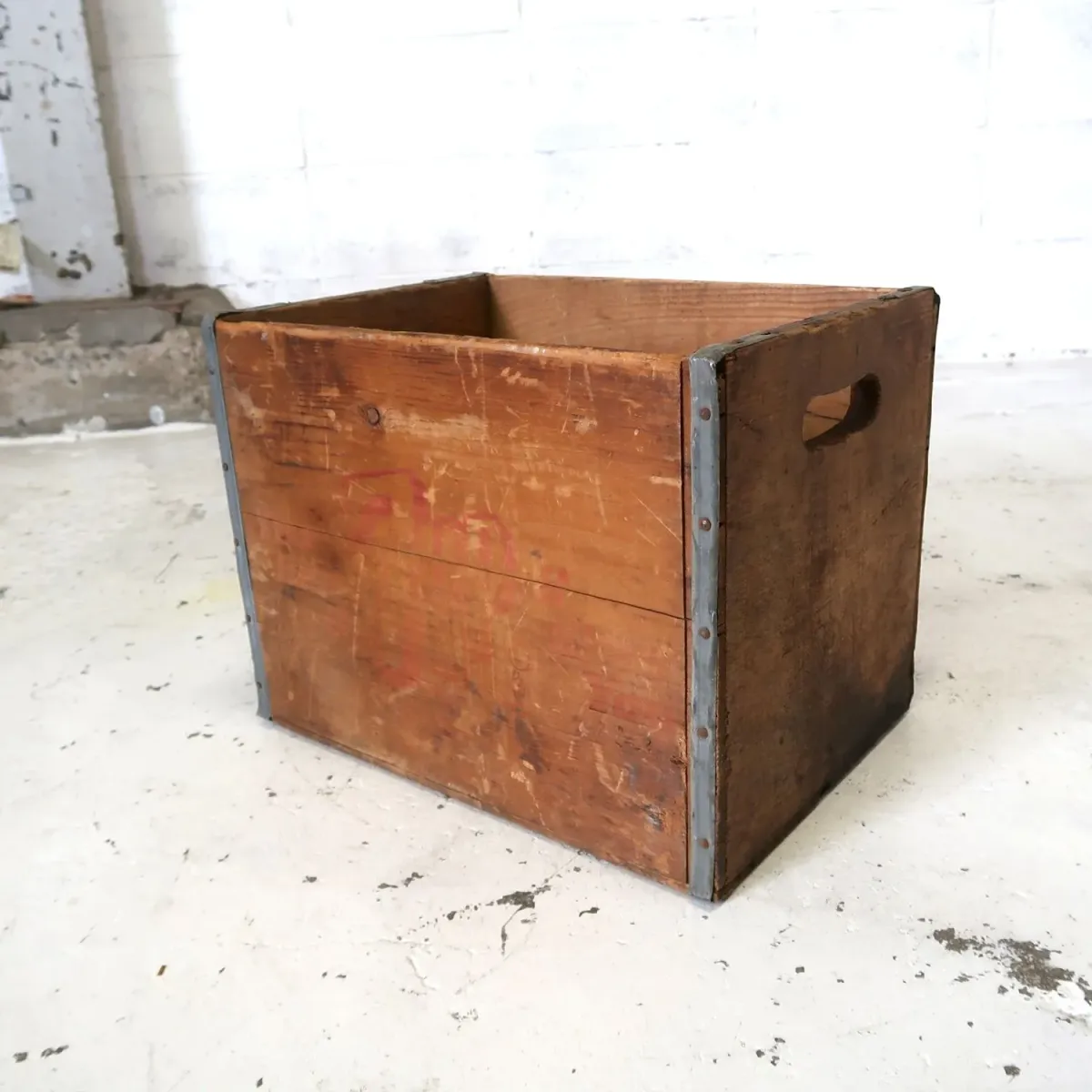 7up ビンテージ ウッドボックス