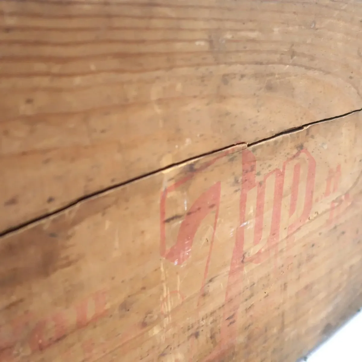 7up ビンテージ ウッドボックス