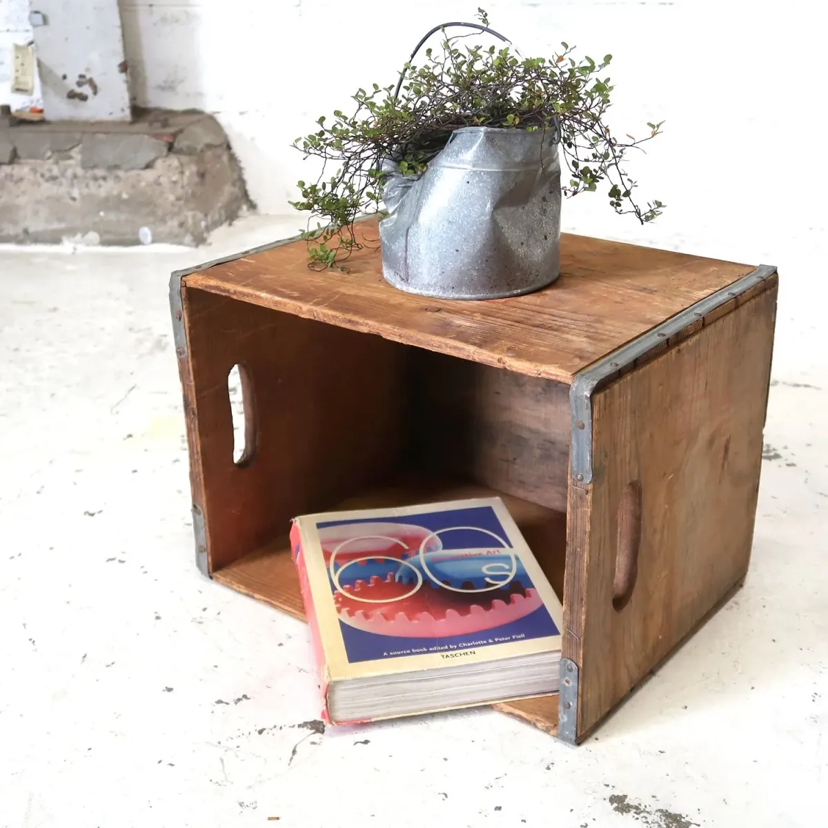 7up ビンテージ ウッドボックス