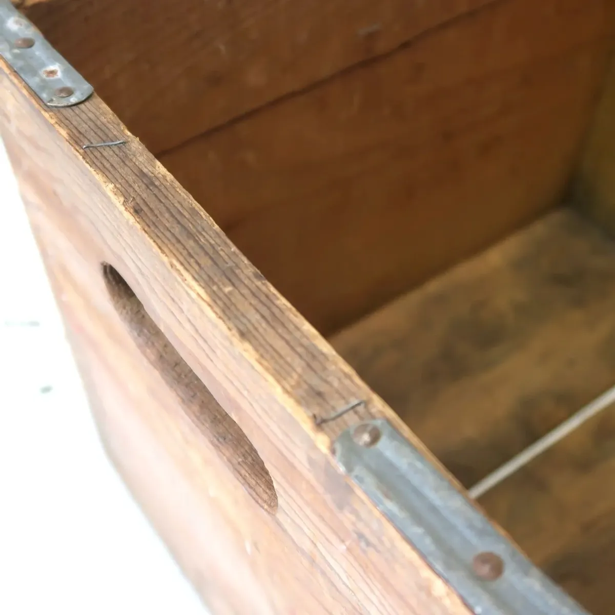 7up ビンテージ ウッドボックス