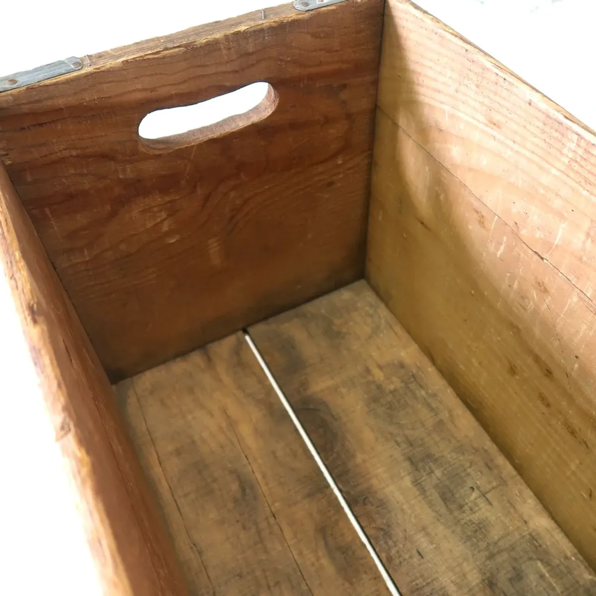 7up ビンテージ ウッドボックス